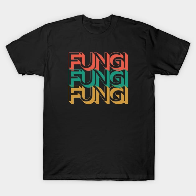 Retro Fungi T-Shirt by Rev Store